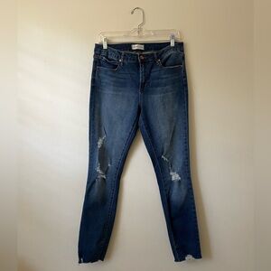 Articles Of Society Distressed Skinny Jeans, Size 30